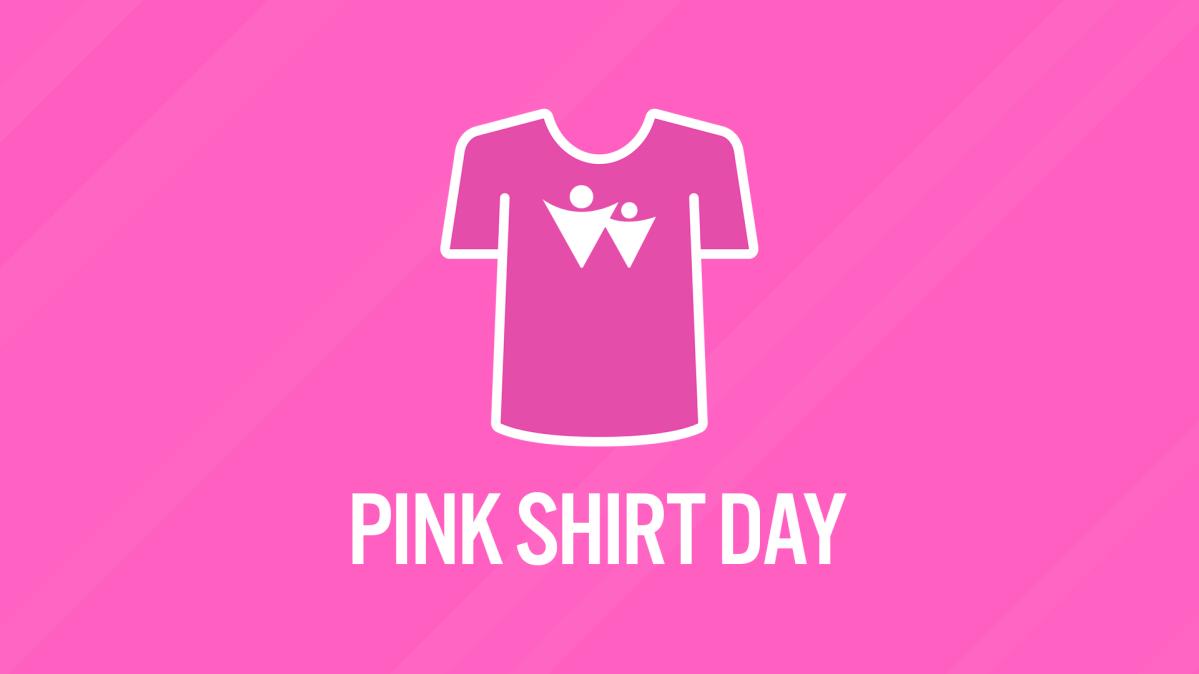 Pink Shirt Day Banner