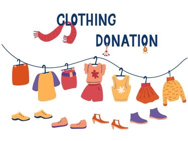 Clothing Donation Clothes Line