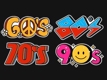 60s 70s 80s 90s