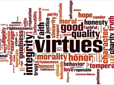 A group of different virtues