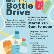 Bottle Drive flyer